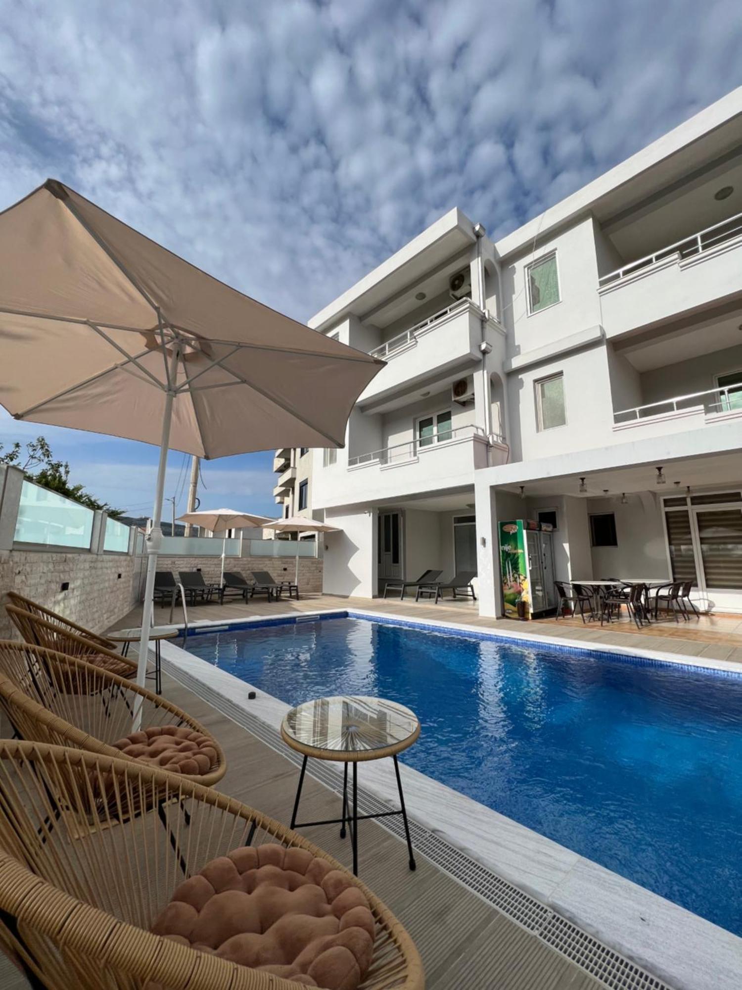 Apartments Fat E Jet - Pool & Breakfast Ulcinj Exterior photo